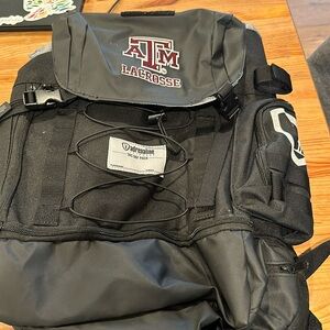 Brand new adrenaline Tac Day Pack - customized A&M lacrosse embroidered